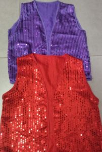 Kids Costumes to Hire - Sequin Waistcoat - CHILD